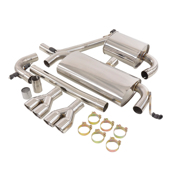 FK Duplex Sports Exhaust Complete System For Audi
